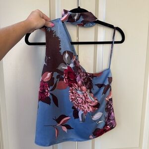 Olivaceous One Shoulder Tank